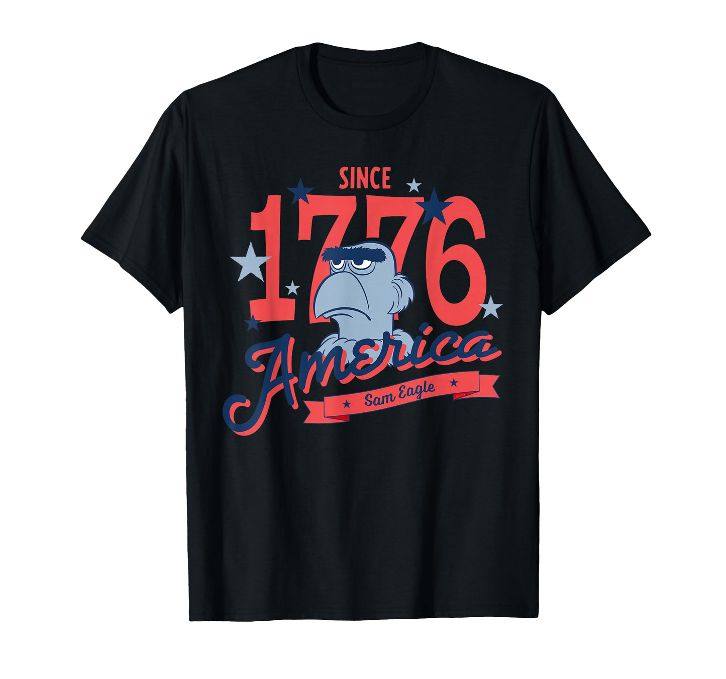Patriotic Fan Apparel  Comedy Puppet Eagle USA 250th Tee - T-Shirt, Sweatshirt, Hoodie