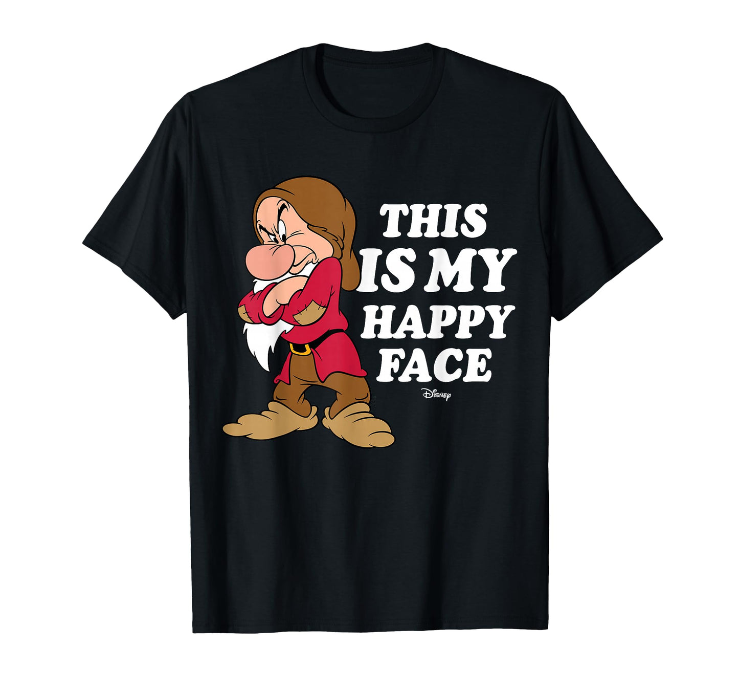 Fairy Tale Fan Shirt  Grumpy & Happy Face Graphic Tee - T-Shirt, Sweatshirt, Hoodie