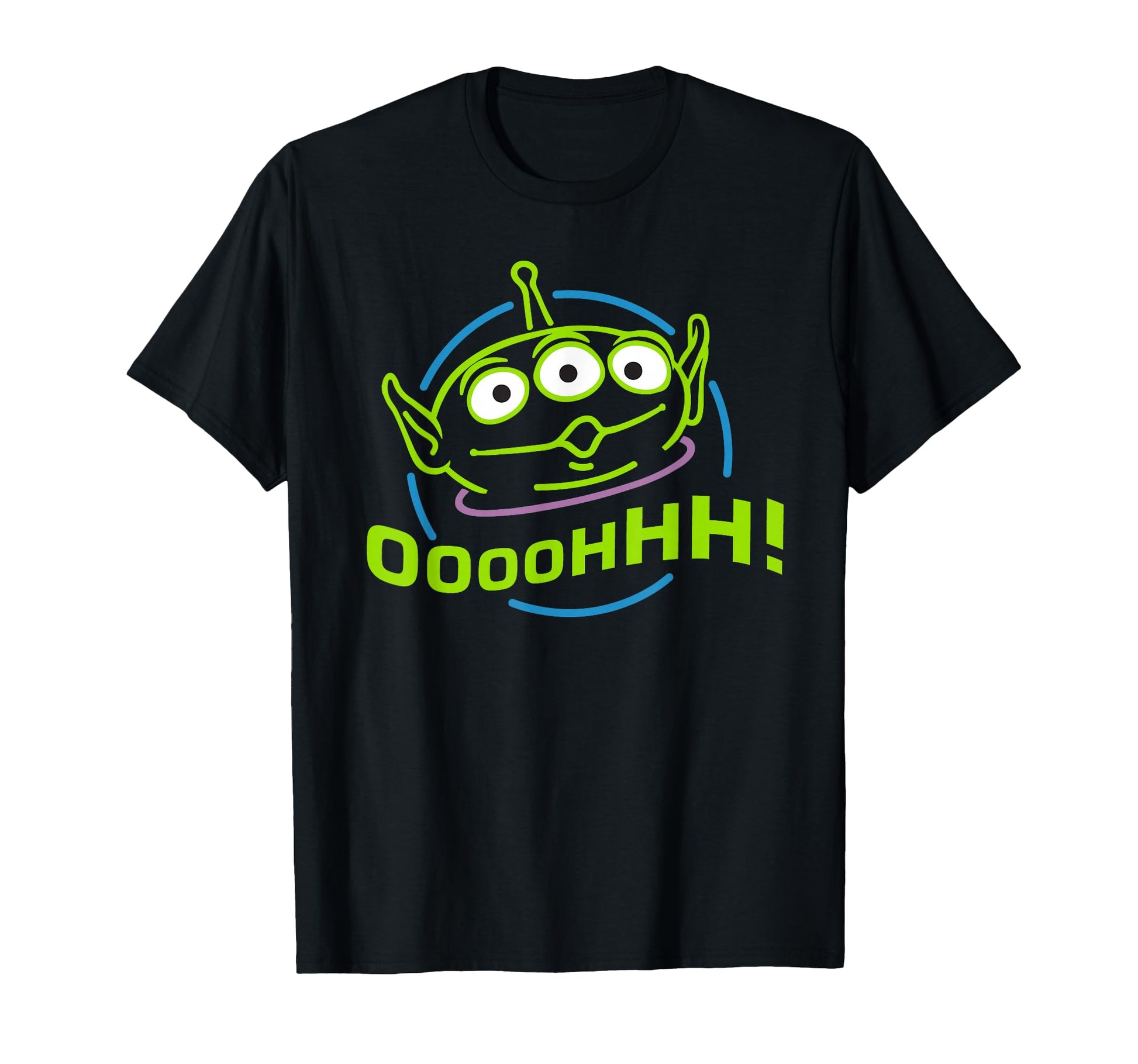 Space Pizza Arcade Shirt  Three-Eyed Alien Graphic Tee - T-Shirt, Sweatshirt, Hoodie