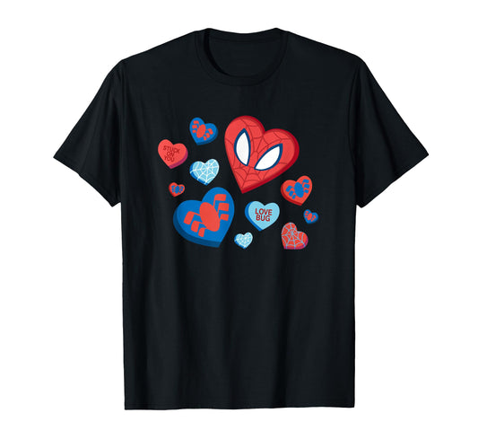 Valentine's Day Gift Shirt  Web Hero Spidey Hearts Tee - T-Shirt, Sweatshirt, Hoodie