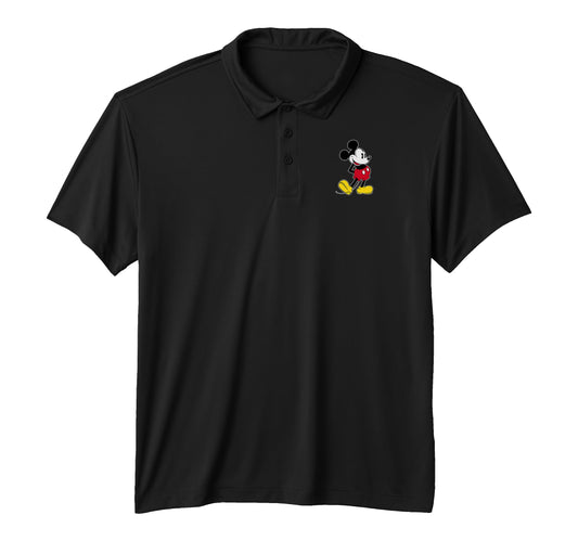 Theme Park Performance Shirt  Classic Mouse Pose Polo - T-Shirt, Sweatshirt, Hoodie