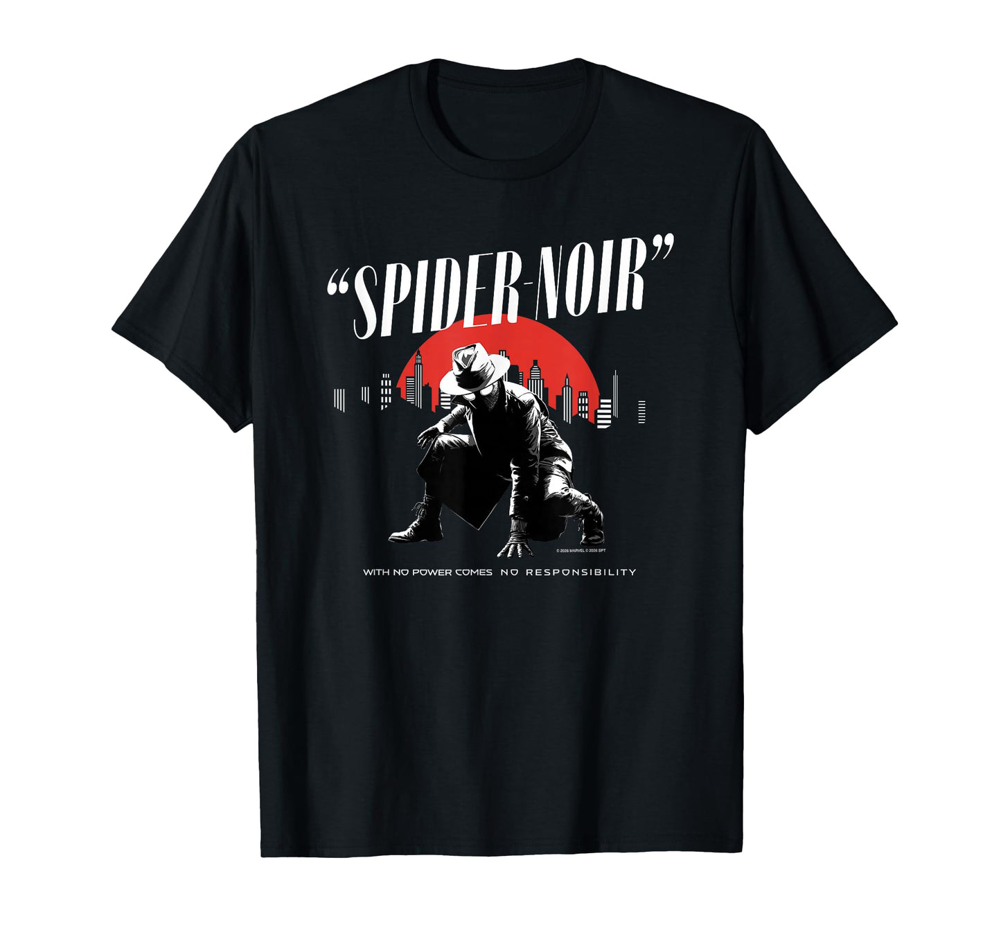 Noir Hero Fan Apparel  City Skyline Moon Graphic Tee - T-Shirt, Sweatshirt, Hoodie