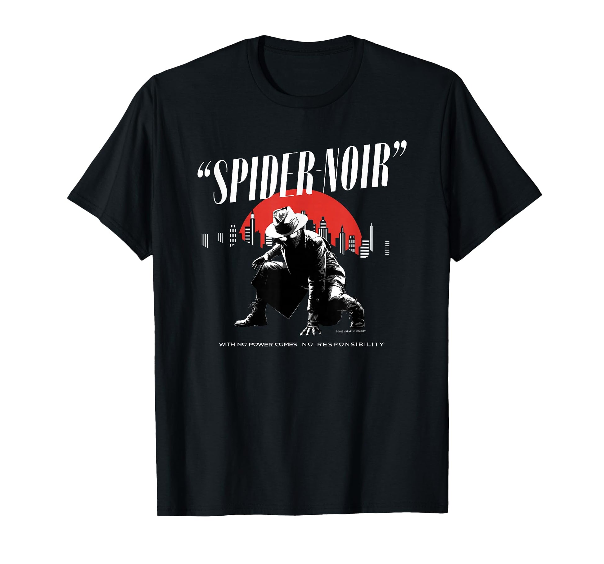 Noir Hero Fan Apparel  City Skyline Moon Graphic Tee - T-Shirt, Sweatshirt, Hoodie