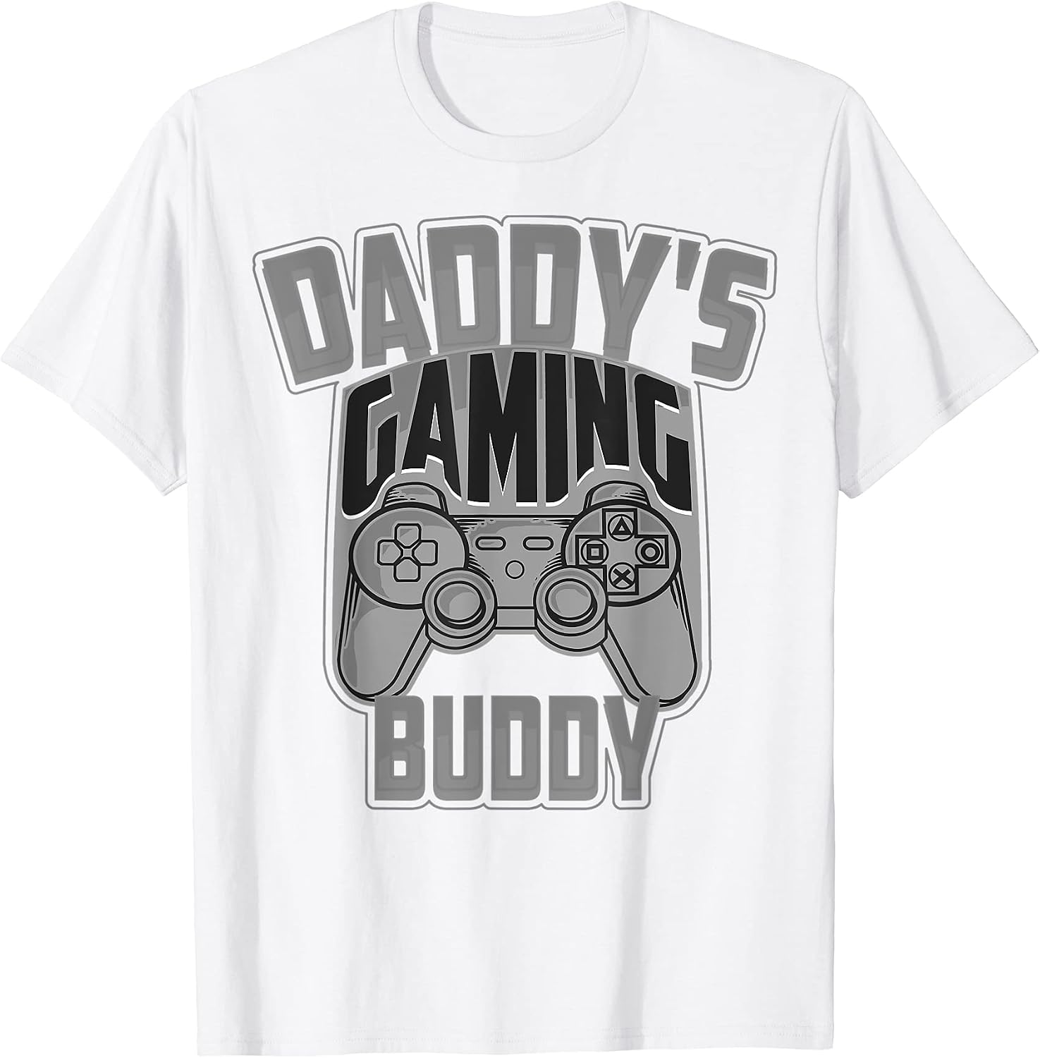 Cute Little Dad's Video Game Player - Adult & Kids T-Shirts, Sweatshirts & Hoodies apparel design preview 1