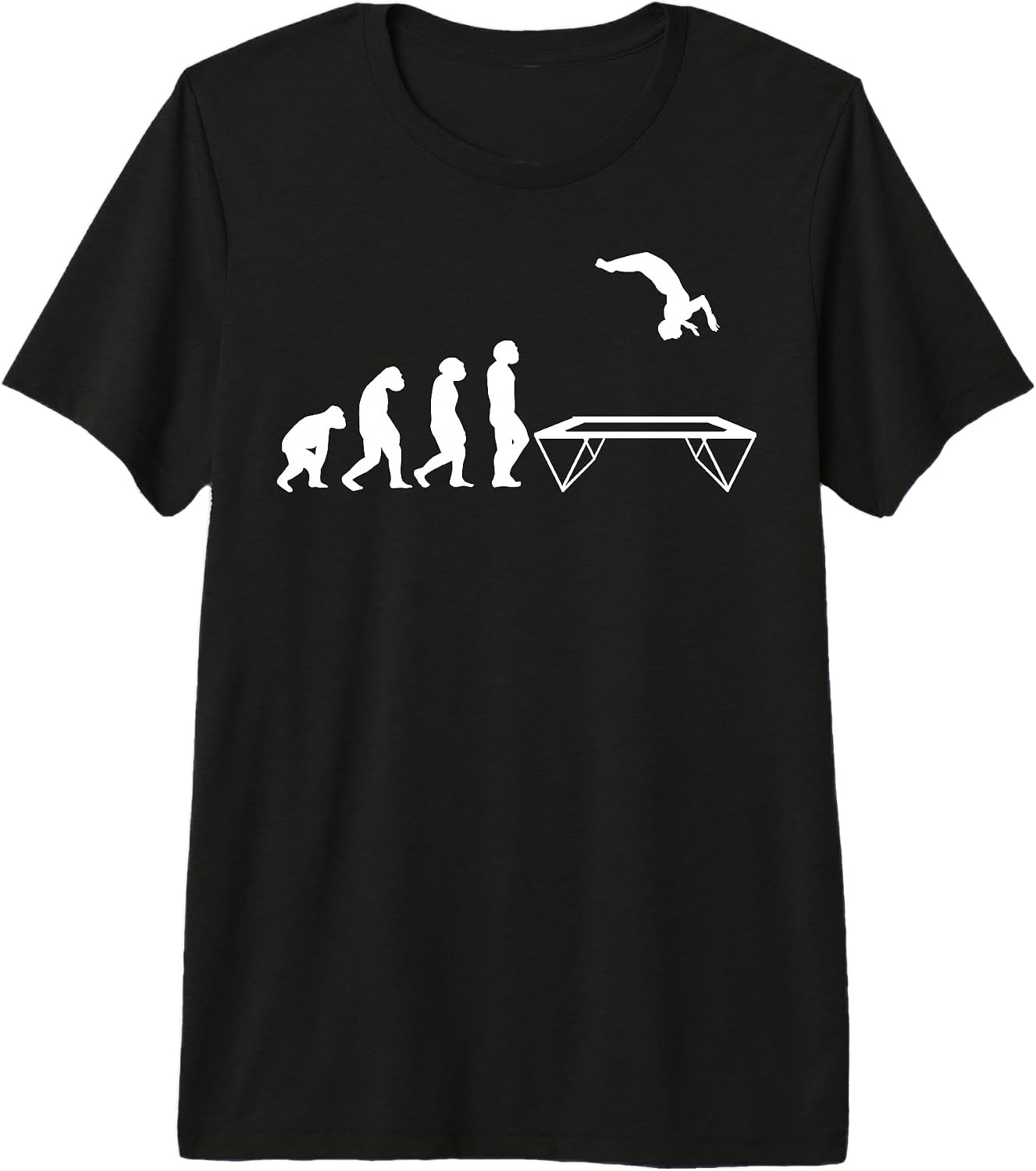 TRAMPOLIN outdoor indoor sports accessories gifts - Adult & Kids T-Shirts, Sweatshirts & Hoodies apparel design preview 1