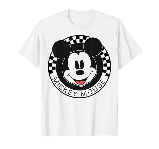 Kids' Cartoon Apparel  Checkerboard Circle Mouse Graphic Tee - T-Shirt, Sweatshirt, Hoodie