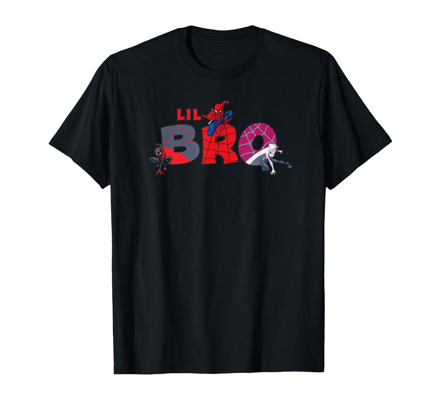 Family Vacation Matching Tee  Web Hero Trio Lil Bro Shirt - T-Shirt, Sweatshirt, Hoodie