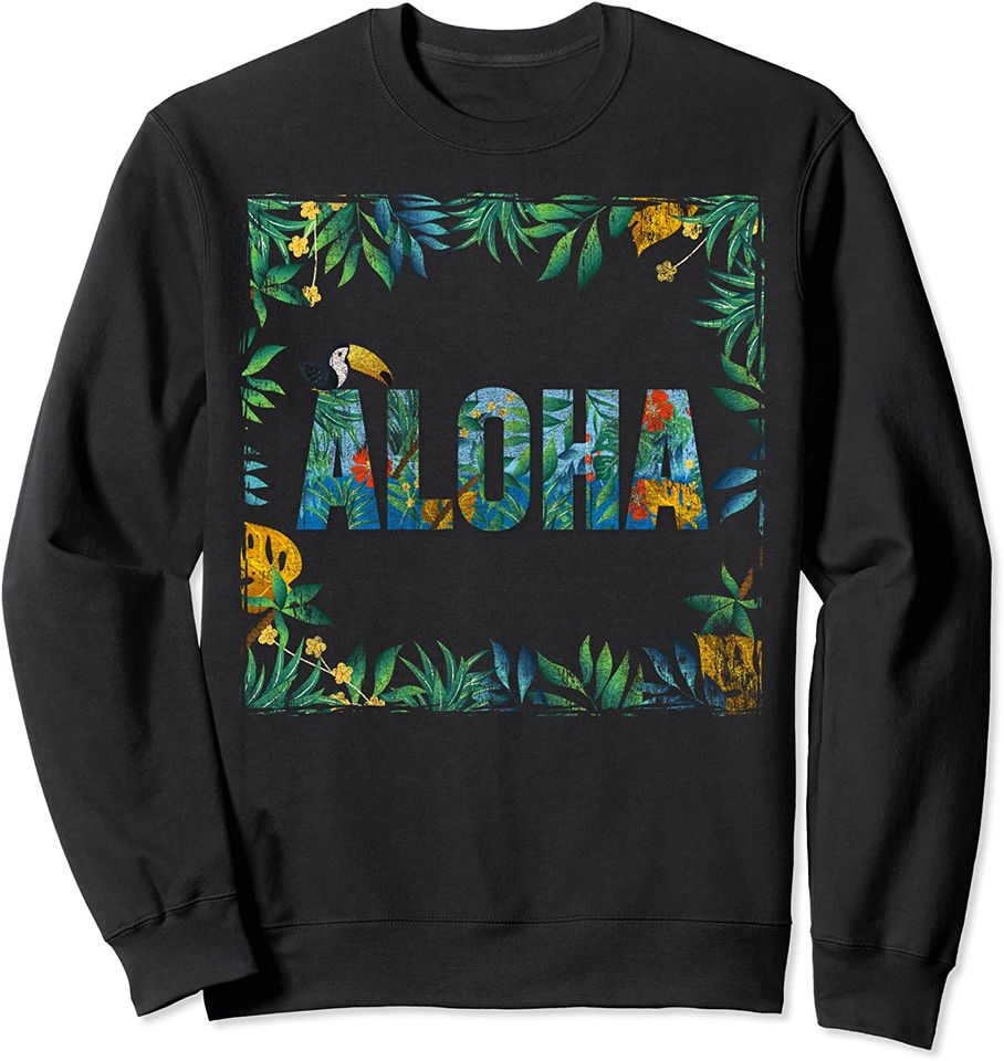 Aloha Beaches Vintage Summer Break Tropical Vacation - Adult & Kids T-Shirts, Sweatshirts & Hoodies apparel design preview 1