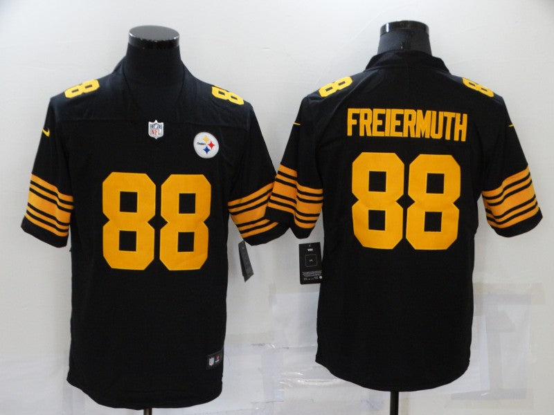 Men's Pittsburgh Steelers Pat Freiermuth #88 Black Alternate Legend Jersey1 football jersey product view 1