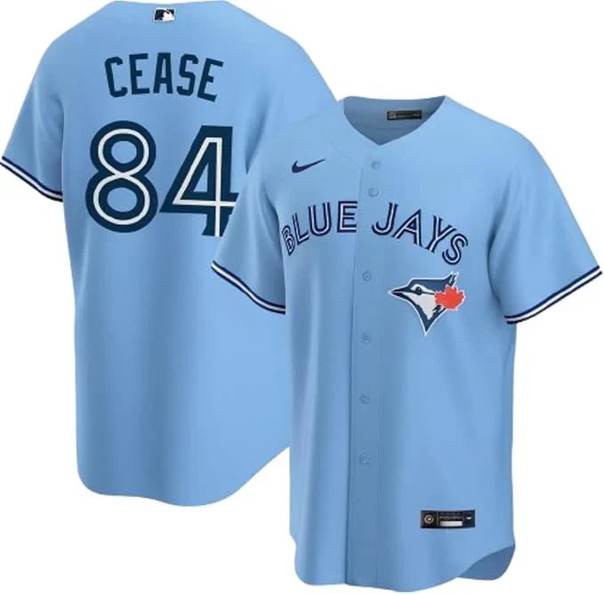 Dylan Cease Toronto Blue Jays Jersey - Light Blue baseball jersey product view 1