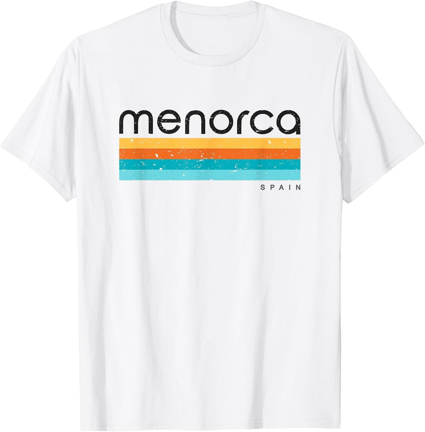 Menorca Distressed Graphics - Adult & Kids T-Shirts, Sweatshirts & Hoodies apparel design preview 1
