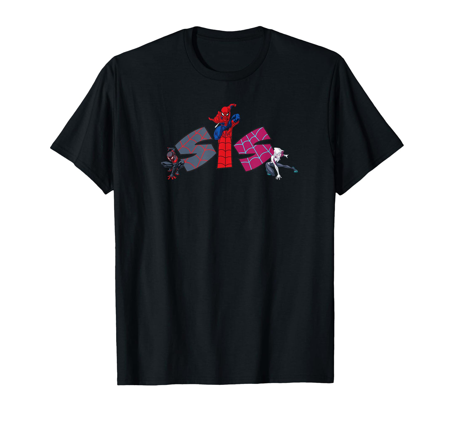 Family Vacation Matching Tee  Web Hero Trio Sister Shirt - T-Shirt, Sweatshirt, Hoodie
