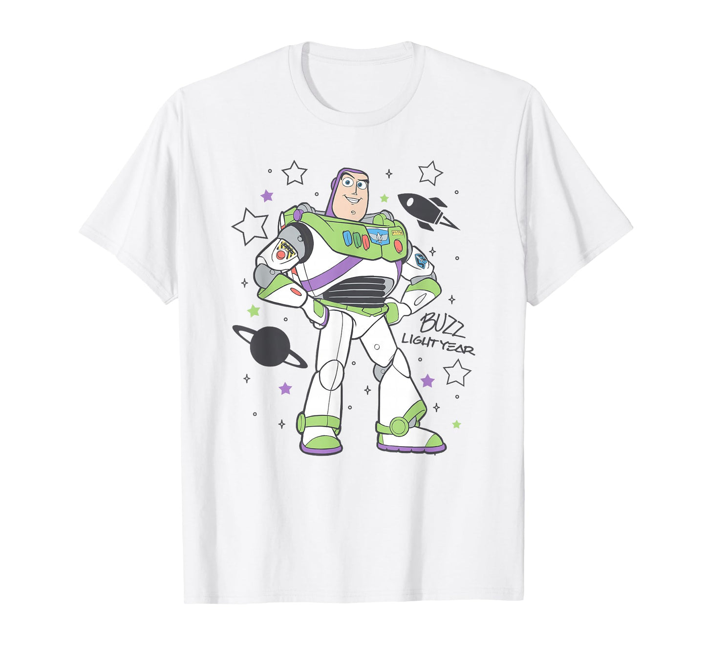 Space Ranger Fan Apparel  Signature Portrait Graphic Tee - T-Shirt, Sweatshirt, Hoodie