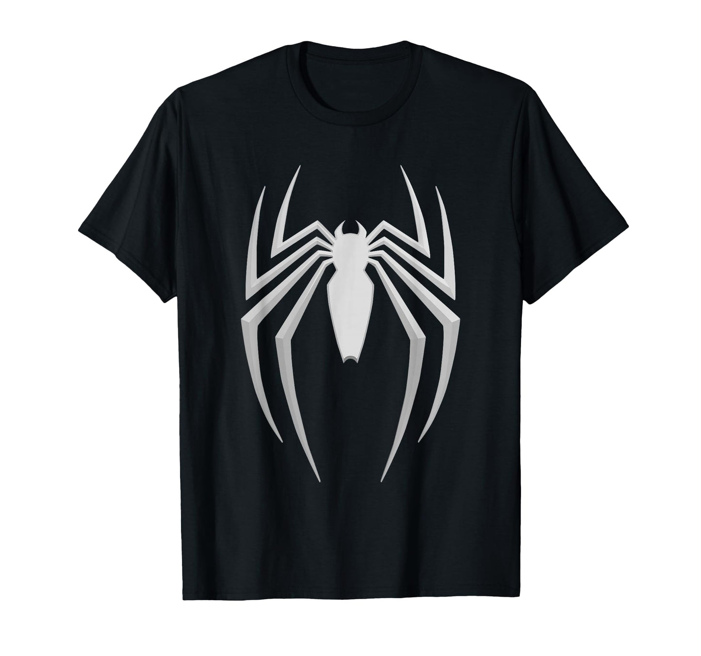 Gamer Fan Apparel  Silver Spider Chest Emblem Tee - T-Shirt, Sweatshirt, Hoodie