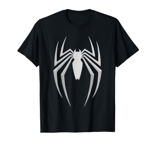 Gamer Fan Apparel  Silver Spider Chest Emblem Tee - T-Shirt, Sweatshirt, Hoodie