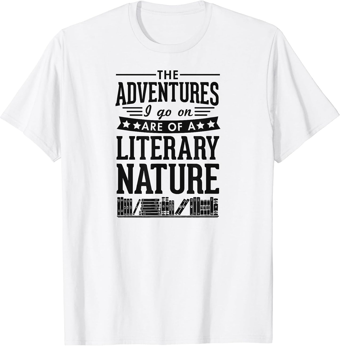 Funny Classic Literary Fiction Quote Art and Merch - Adult & Kids T-Shirts, Sweatshirts & Hoodies apparel design preview 1