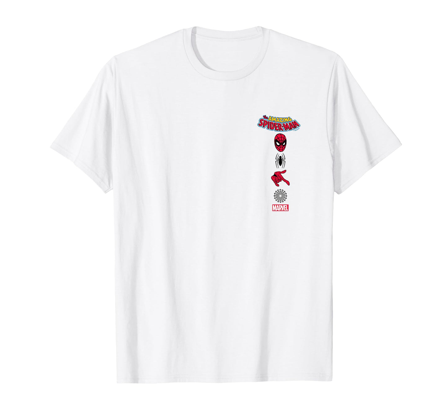 Superhero Supporter Apparel  Stacked Web Icons Graphic Tee - T-Shirt, Sweatshirt, Hoodie