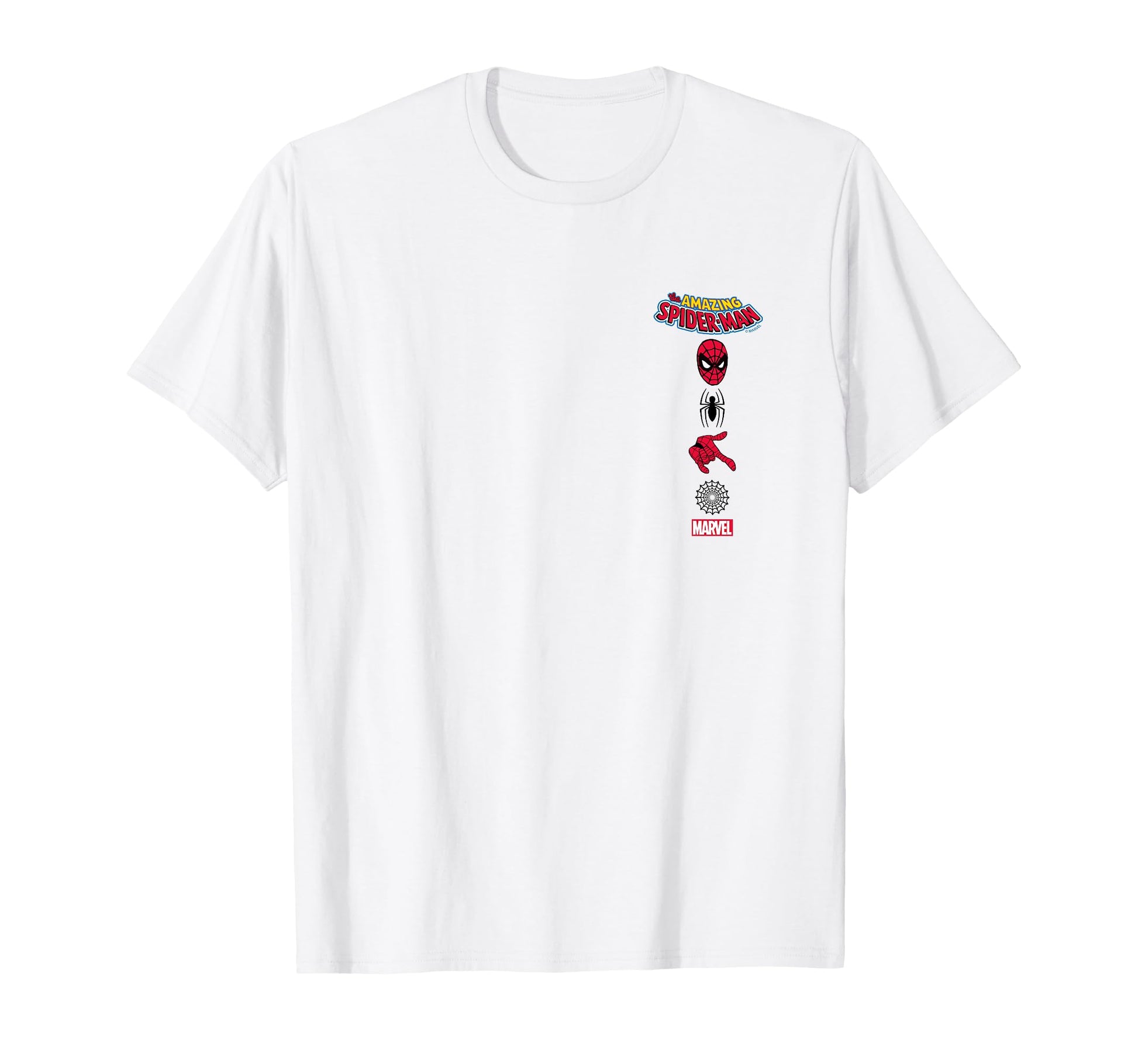 Superhero Supporter Apparel  Stacked Web Icons Graphic Tee - T-Shirt, Sweatshirt, Hoodie