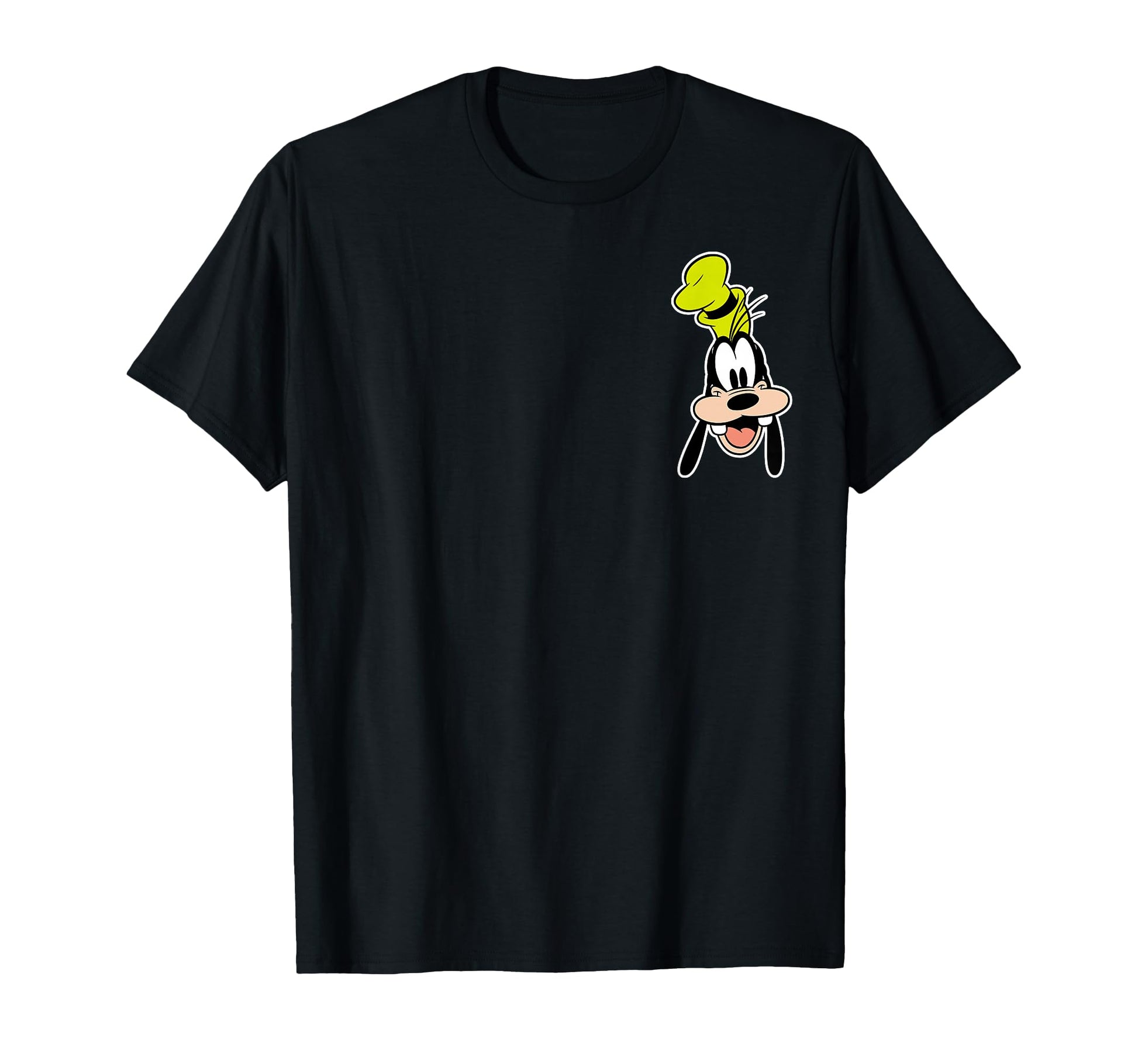 Classic Cartoon Fan Apparel  Silly Dog Face Small Pocket Logo Tee - T-Shirt, Sweatshirt, Hoodie