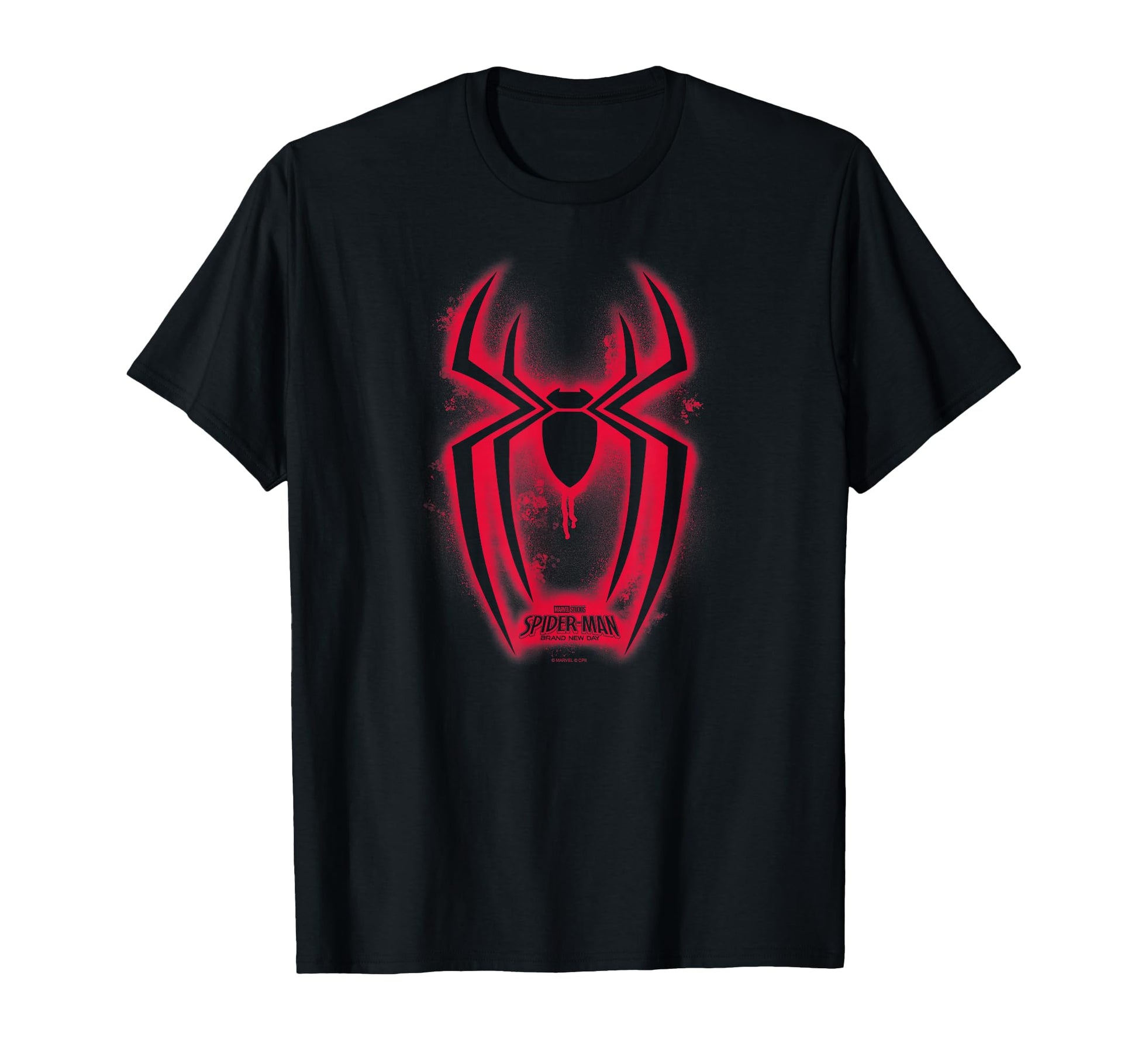 Movie Fan Apparel  Spray Paint City Spider Graphic Tee - T-Shirt, Sweatshirt, Hoodie