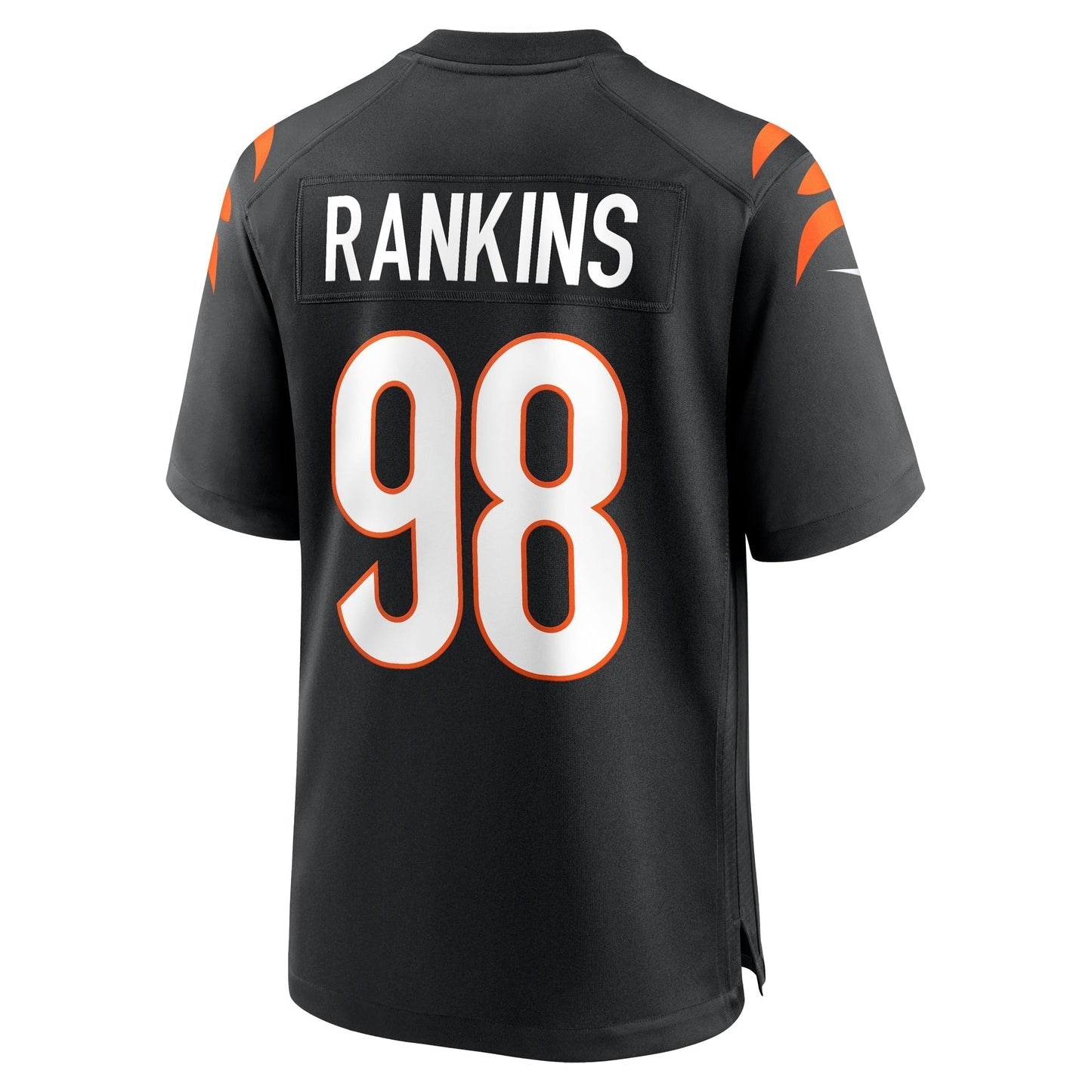 Sheldon Rankins Cincinnati Bengals Nike Game Jersey - Black football jersey product view 3