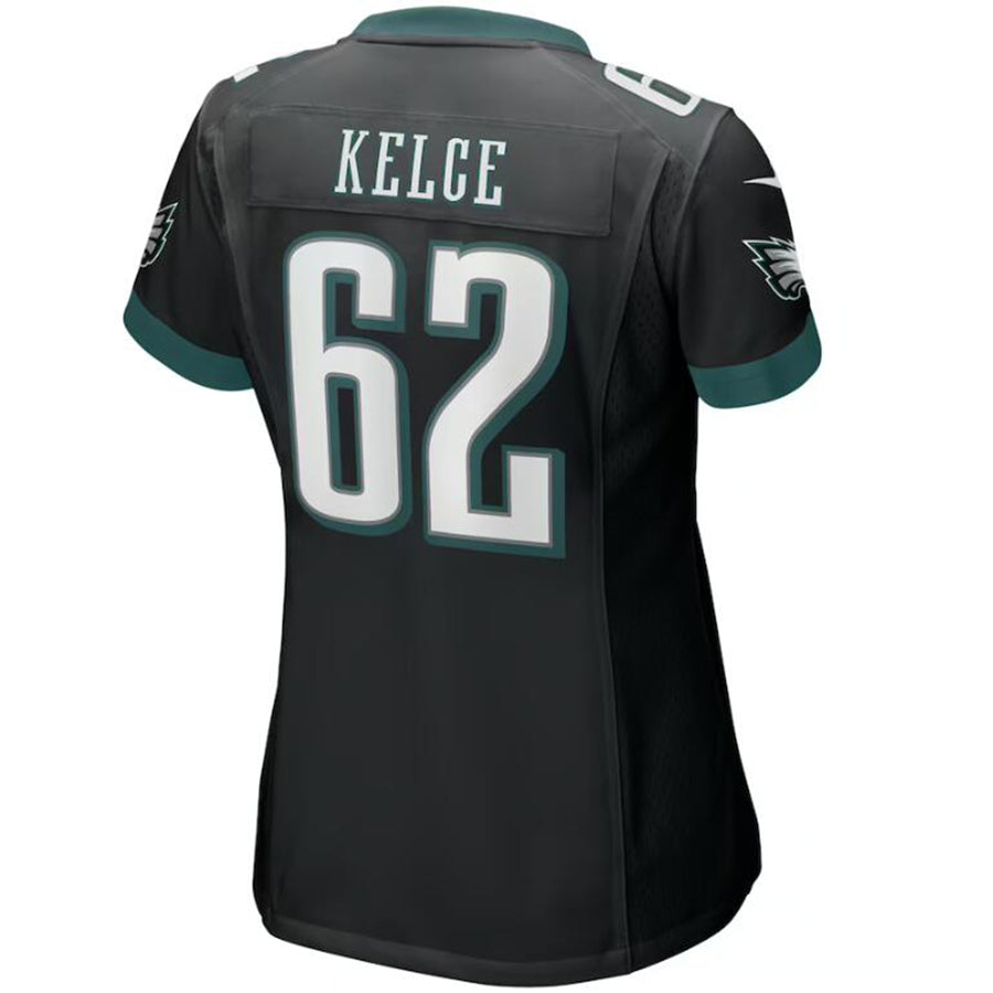 P.Eagles #62 Jason Kelce Black Stitched Player Vapor Game Football Jerseys football jersey product view 1