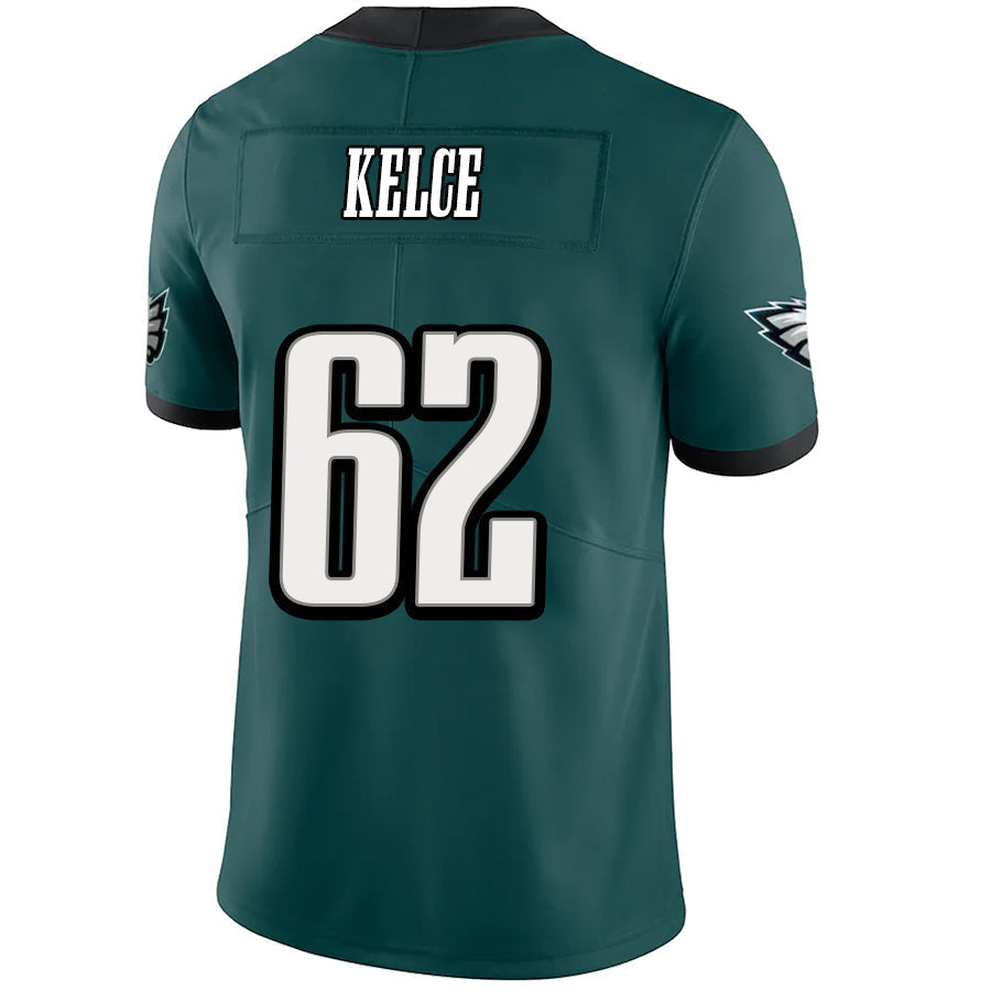 P.Eagles #62 Jason Kelce Green Stitched Player Vapor Elite Football Jerseys football jersey product view 1