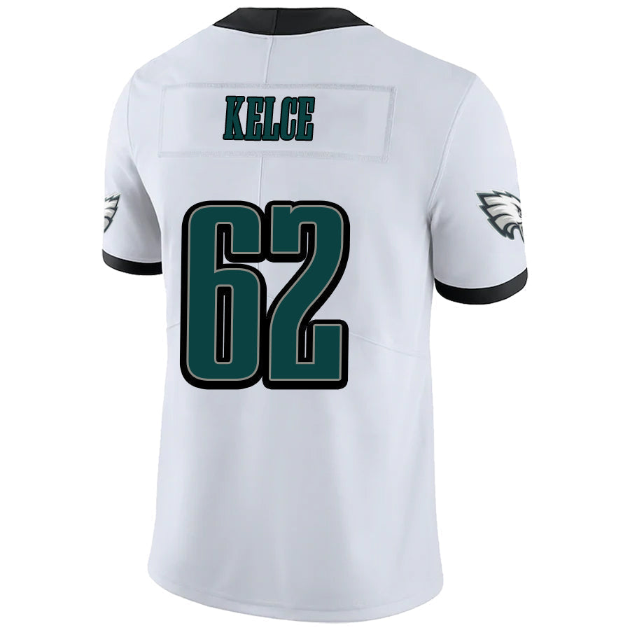 P.Eagles #62 Jason Kelce White Stitched Player Vapor Elite Football Jerseys football jersey product view 1