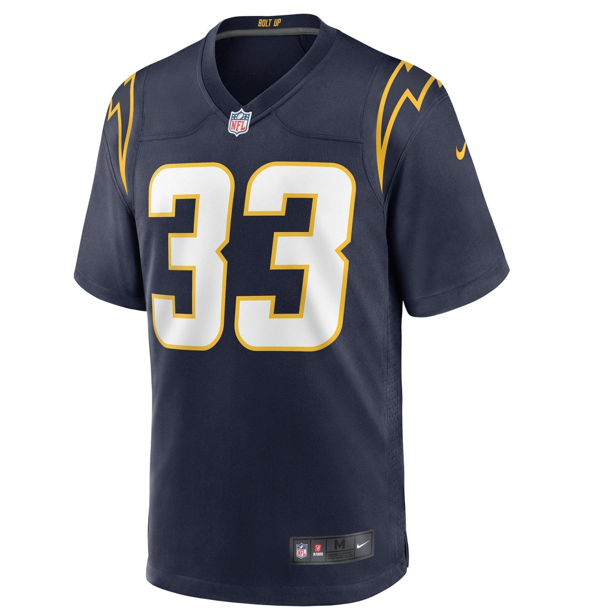 Derwin James Los Angeles Chargers Nike Alternate Game Jersey - Navy football jersey product view 2