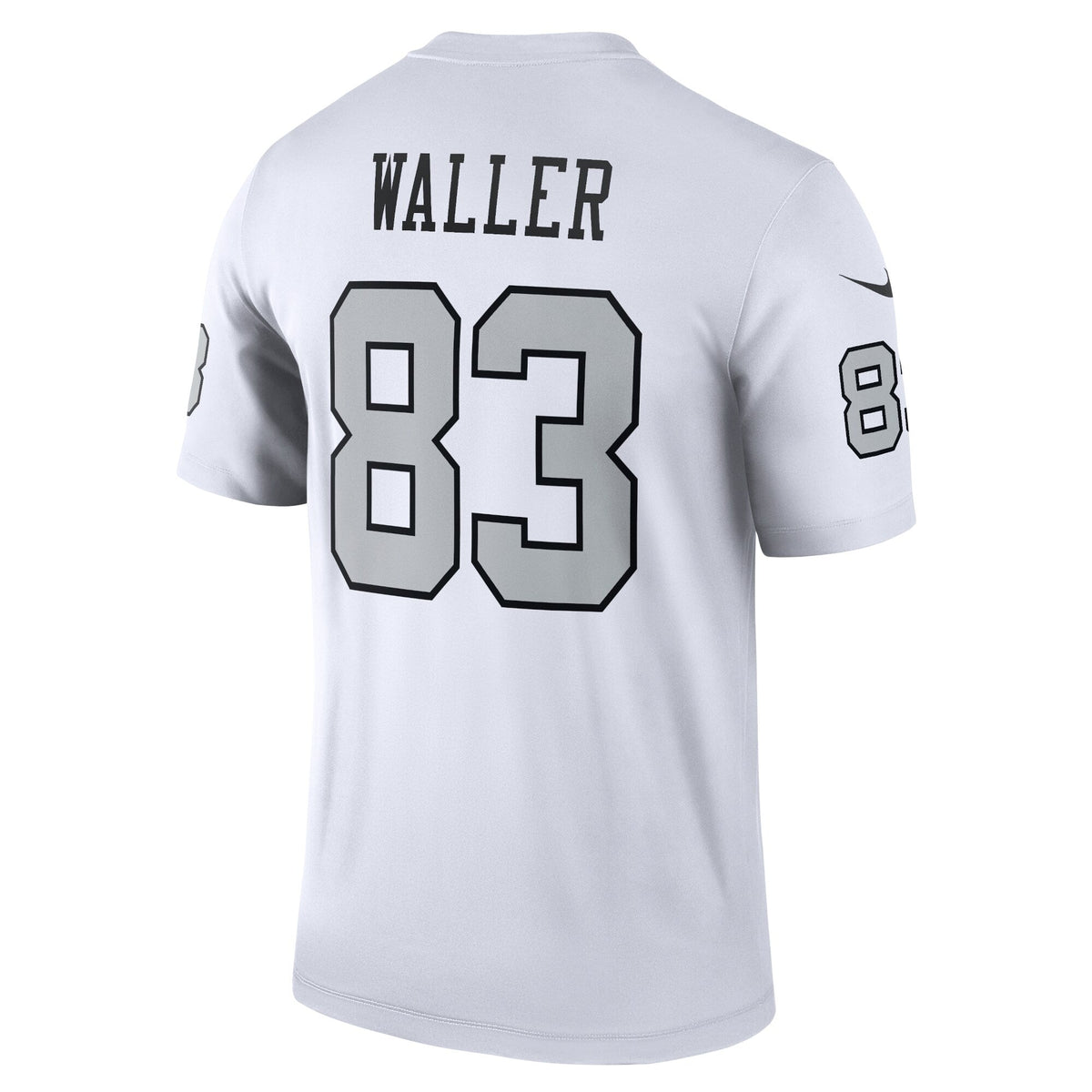 Darren Waller Las Vegas Raiders Nike Alternate Legend Jersey - White football jersey product view 3