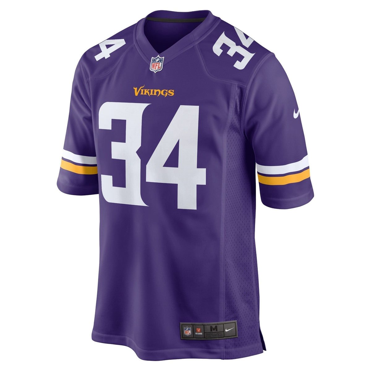 Nick Muse Minnesota Vikings Nike Home Game Jersey - Purple football jersey product view 2
