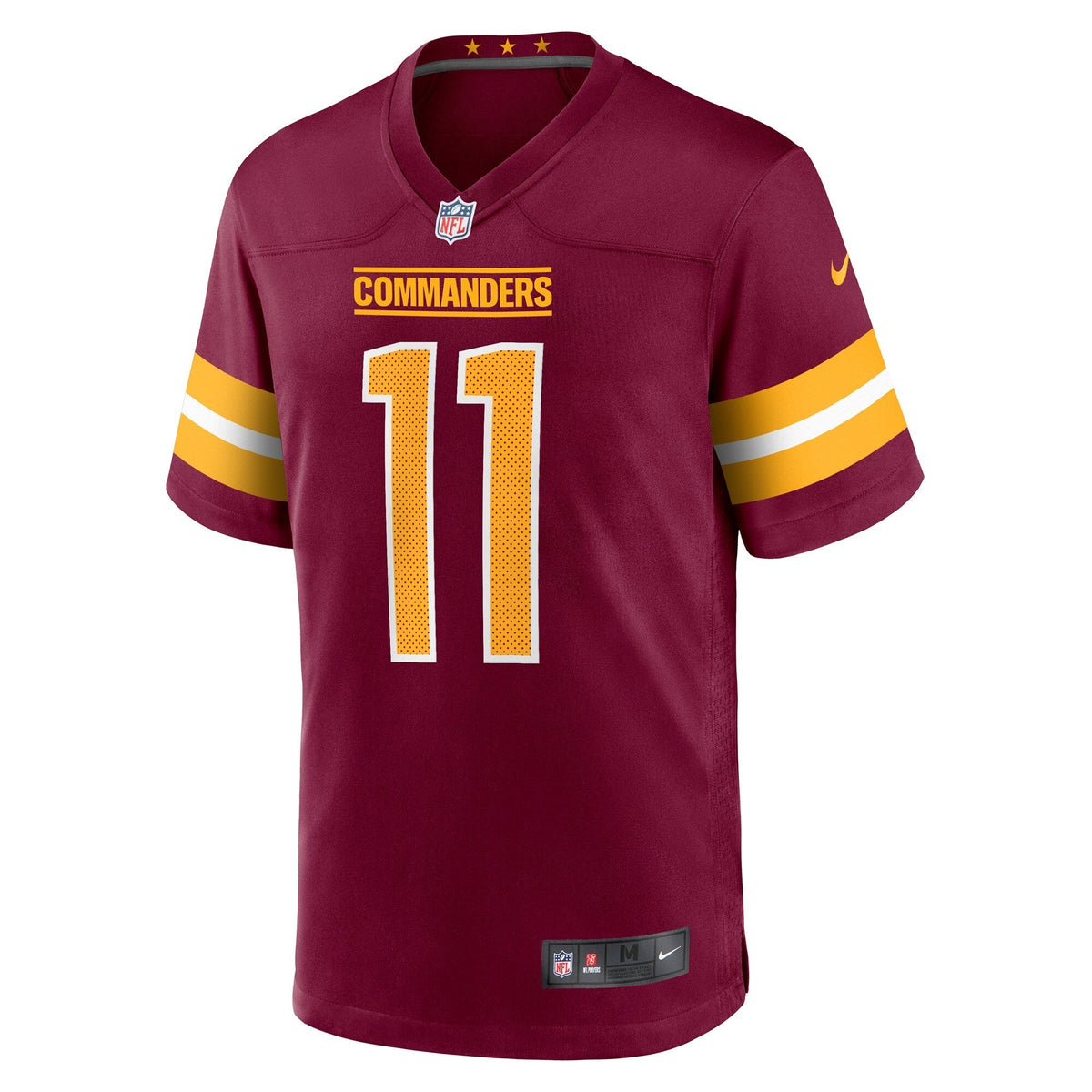 Carson Wentz Washington Commanders Nike Game Jersey - Burgundy football jersey product view 2