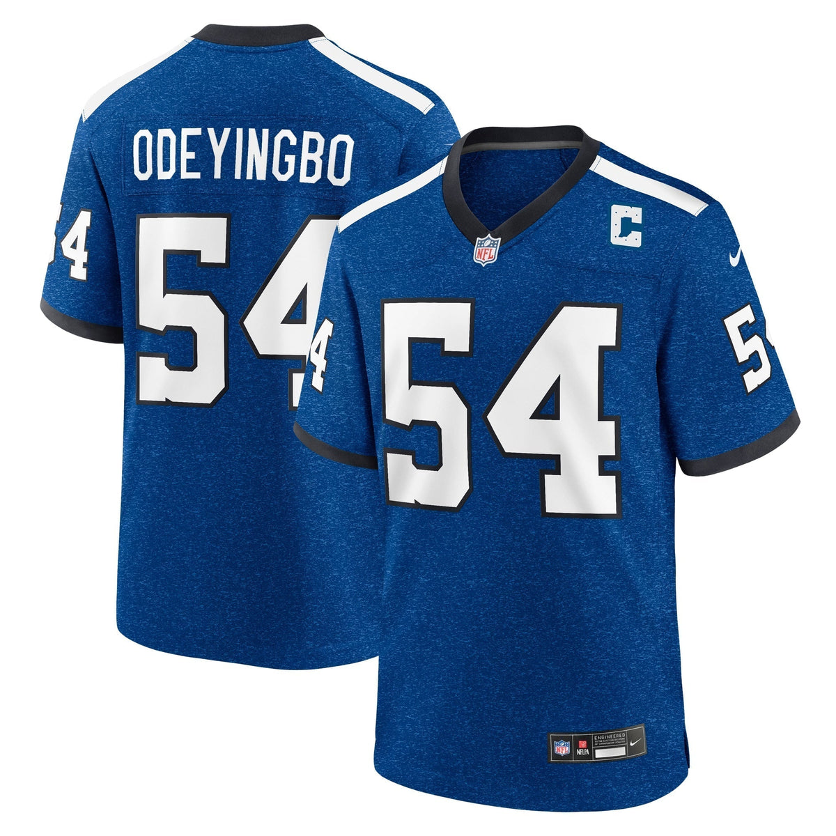 Dayo Odeyingbo Indianapolis Colts Nike Indiana Nights Alternate Game Jersey - Royal football jersey product view 1