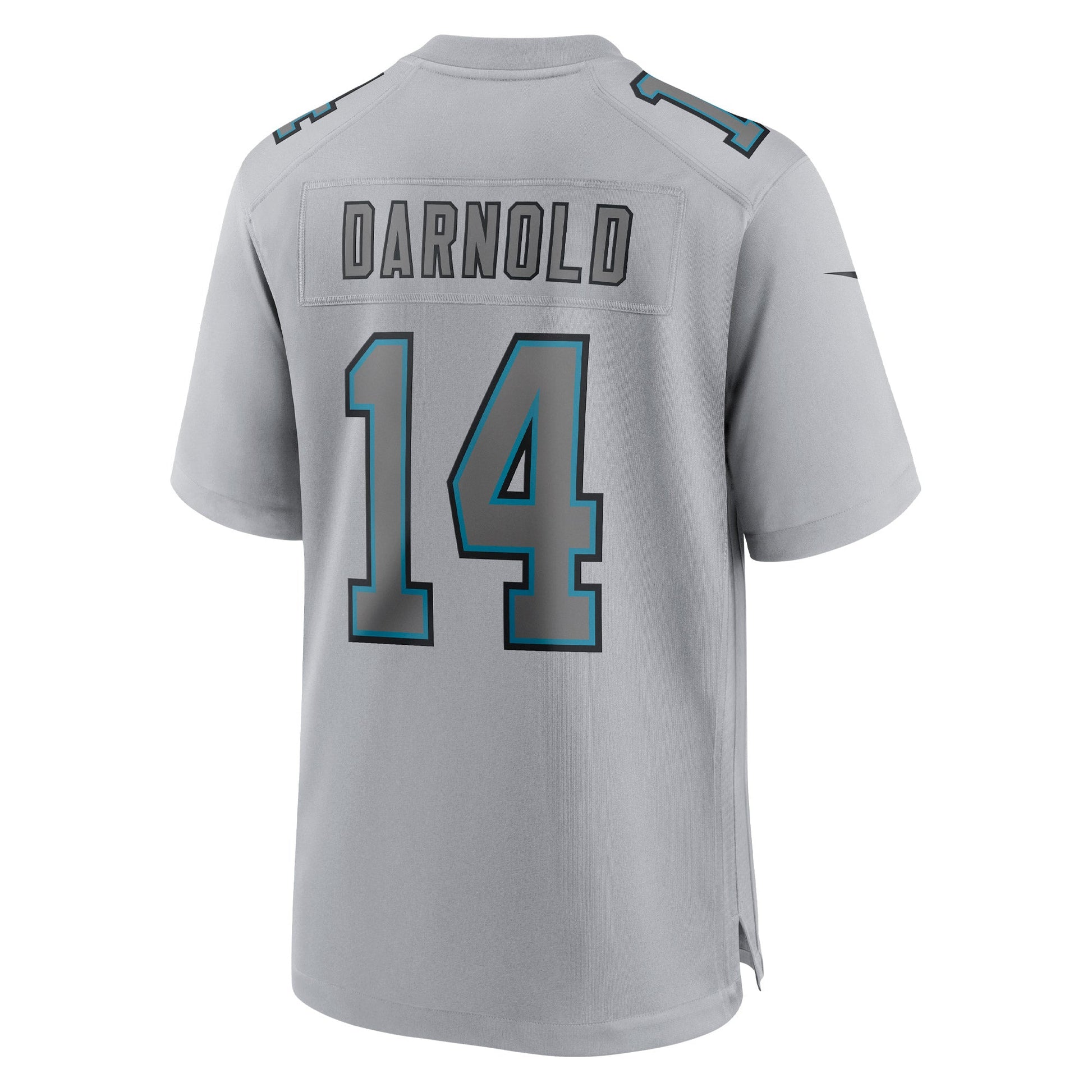 Sam Darnold Carolina Panthers Nike Atmosphere Fashion Game Jersey - Gray football jersey product view 3