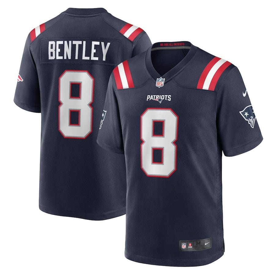 Ja'Whaun Bentley New England Patriots Jersey football jersey product view 1