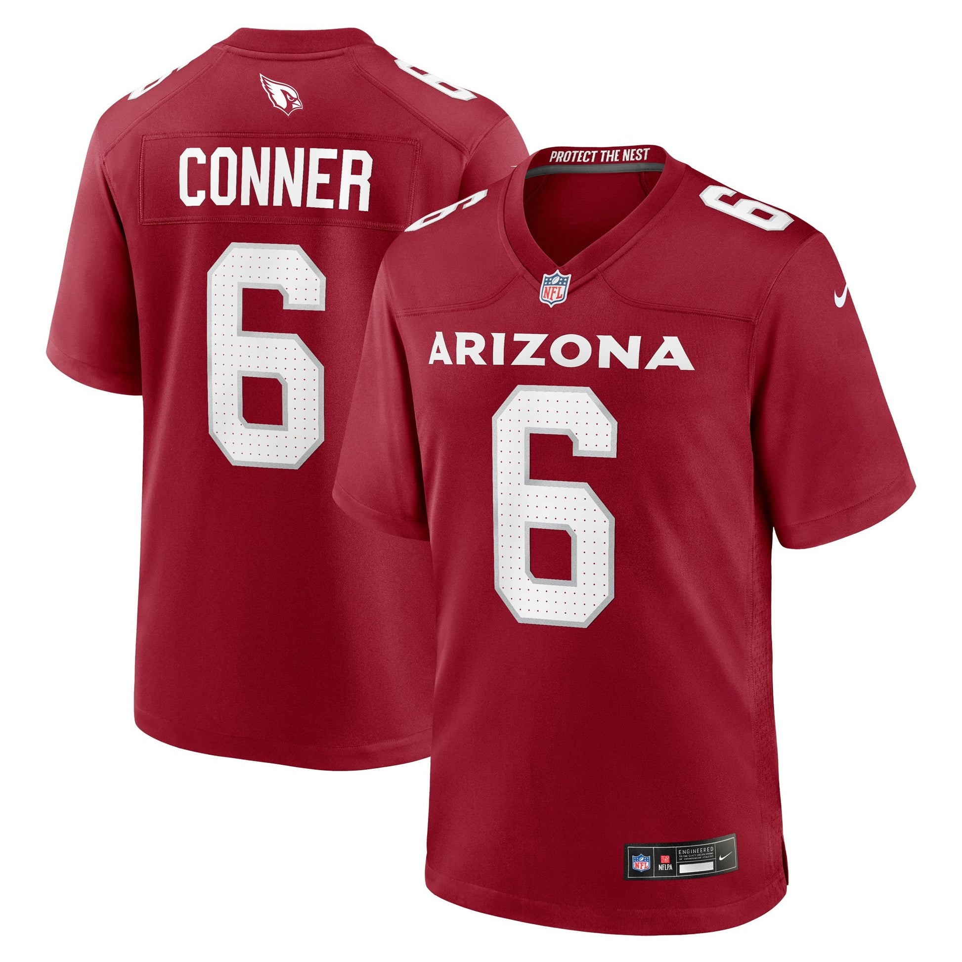 James Conner Arizona Cardinals Nike Home Game Jersey - Cardinal football jersey product view 1