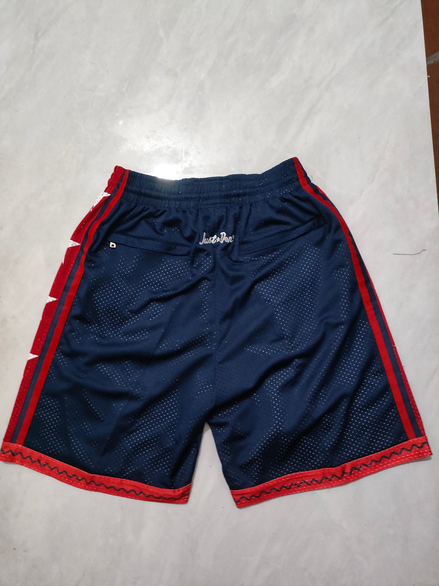 JUST DON USA TEAM Olympic Pocket Shorts sports jersey product view 2