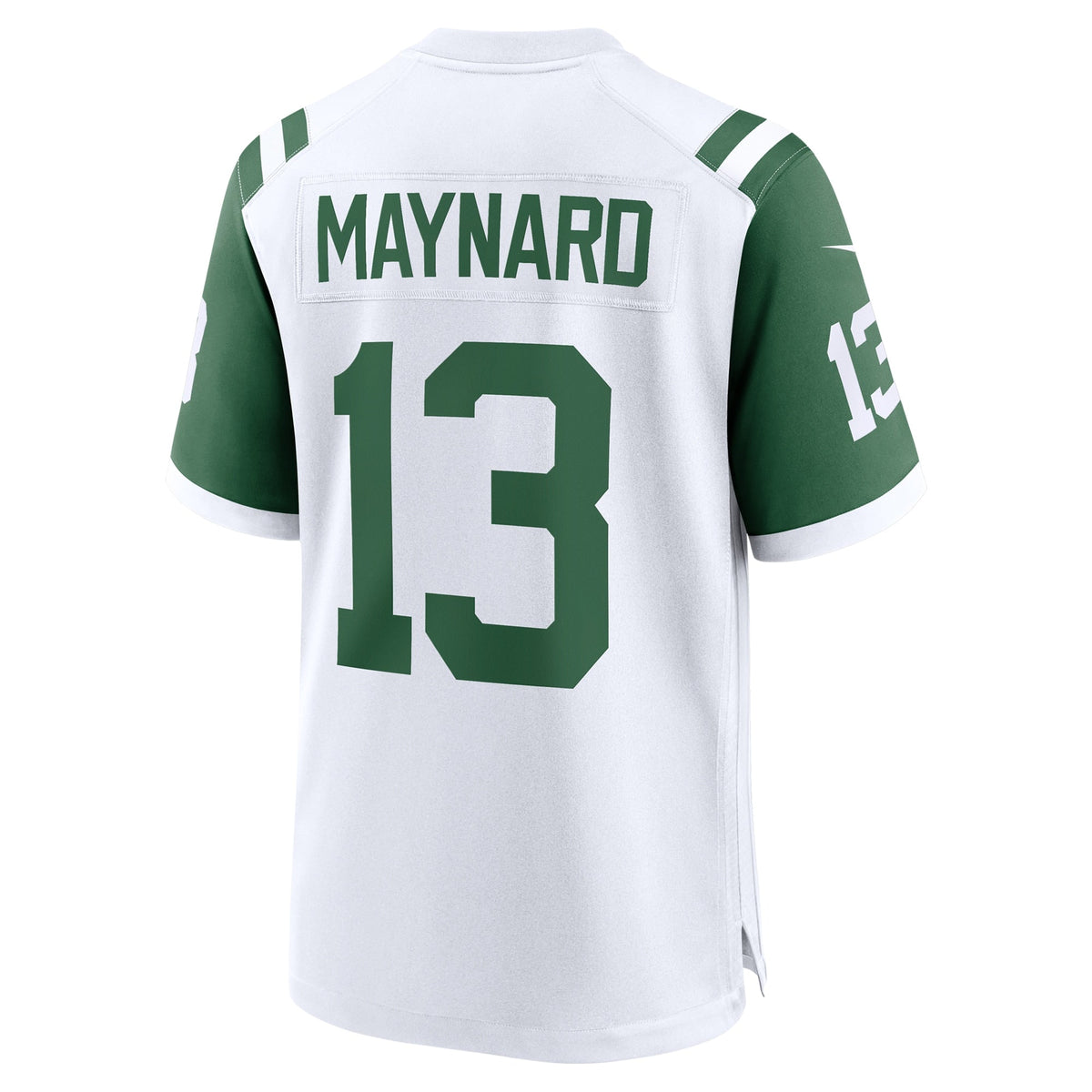 Don Maynard New York Jets Nike Classic Alternate Retired Game Jersey - White football jersey product view 3