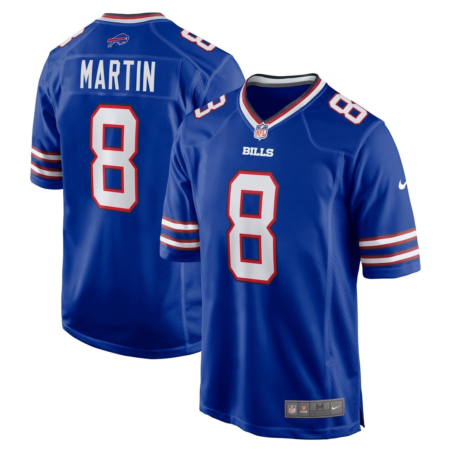 Sam Martin Buffalo Bills Nike Game Jersey - Royal football jersey product view 1