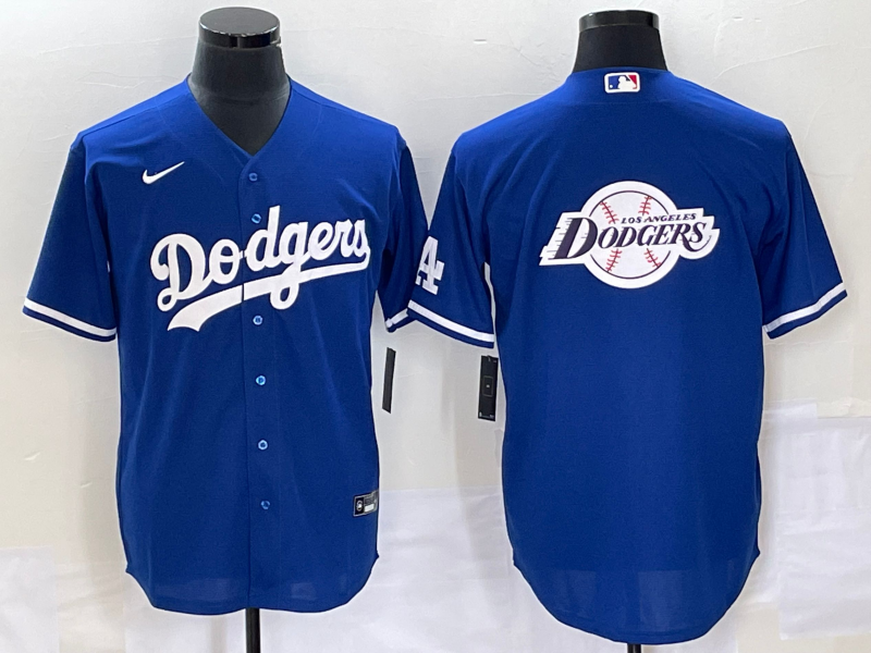 Men's Los Angeles Dodgers Royal Replica Player Jersey1 baseball jersey product view 1