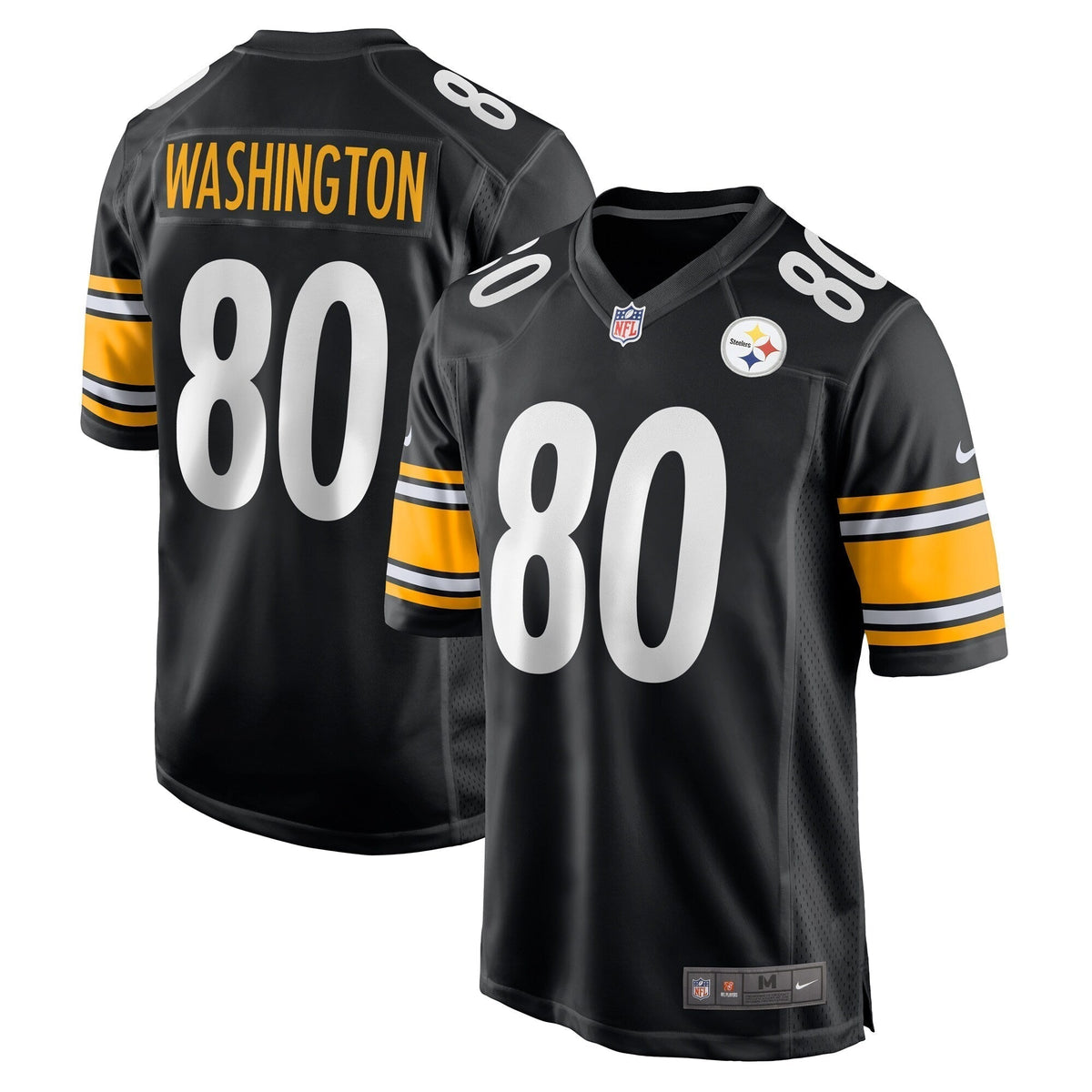 Darnell Washington Pittsburgh Steelers Nike Game Jersey - Black football jersey product view 1