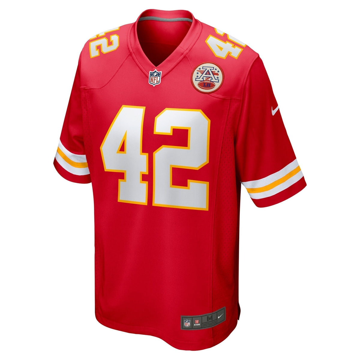Carson Steele Kansas City Chiefs Nike Game Jersey - Red football jersey product view 2