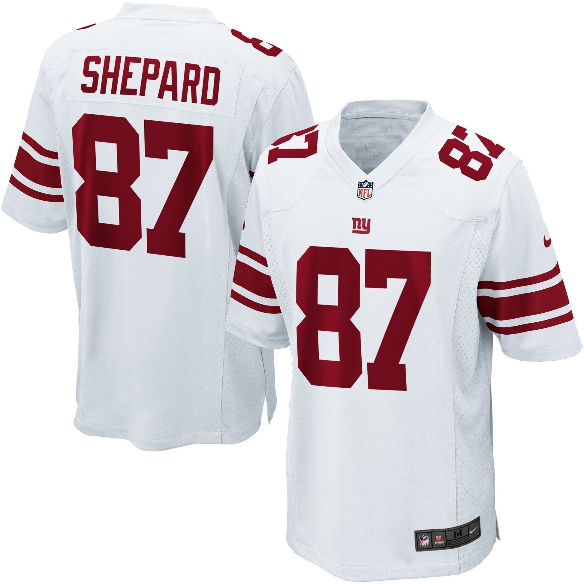 Sterling Shepard New York Giants Nike Game Jersey - White football jersey product view 1