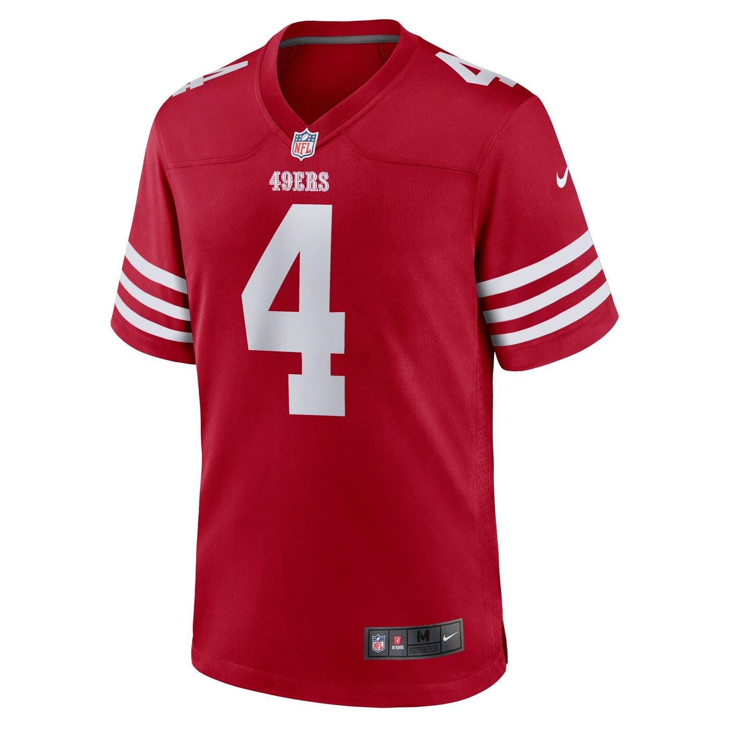 Jake Moody San Francisco 49ers Nike Team Game Jersey - Scarlet football jersey product view 2