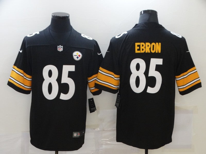 Men's Pittsburgh Steelers Eric Ebron #85 Black Game Jersey1 football jersey product view 1