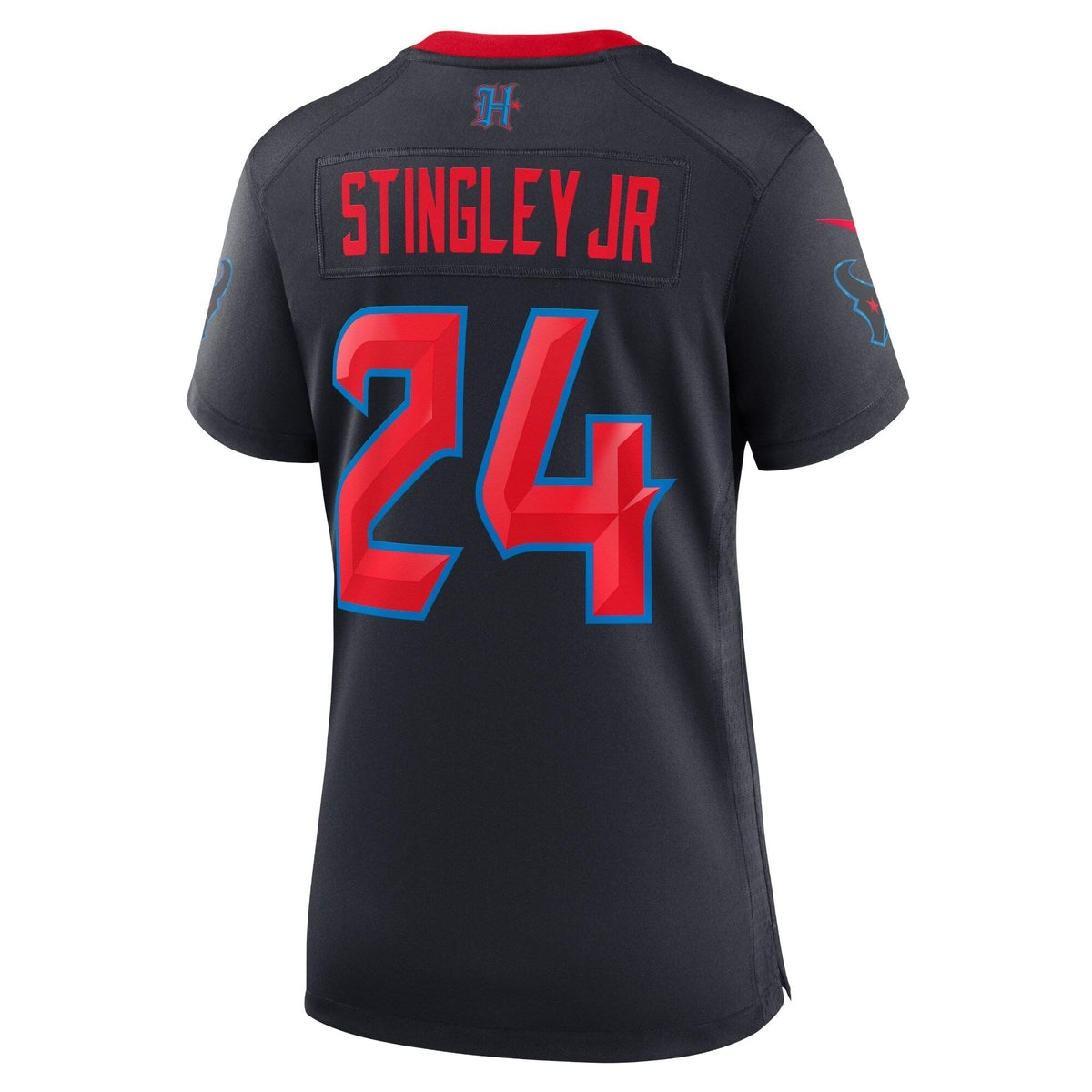 Derek Stingley Jr. Houston Texans Nike Alternate Game Jersey - Navy football jersey product view 3