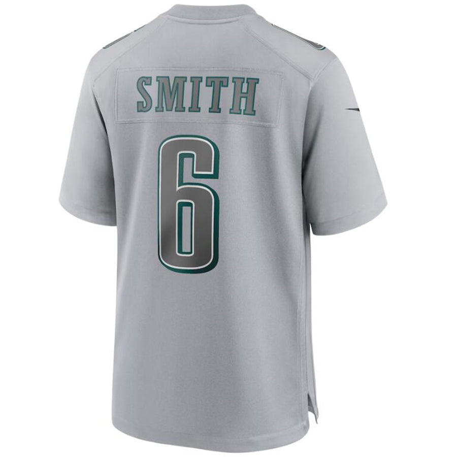 P.Eagles #6 DeVonta Smith Gray Stitched Player Game Football Jerseys football jersey product view 1