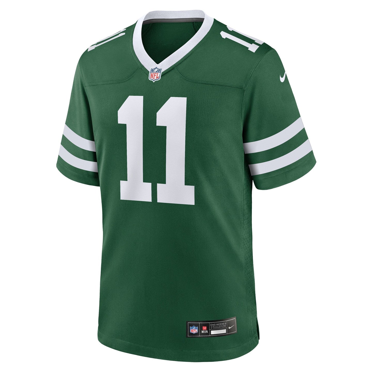 Jermaine Johnson II New York Jets Nike Team Game Jersey - Legacy Green football jersey product view 2