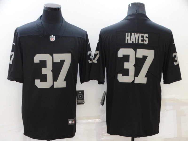 Men's Las Vegas Raiders Lester Hayes #37 Black Game Jersey1 football jersey product view 1