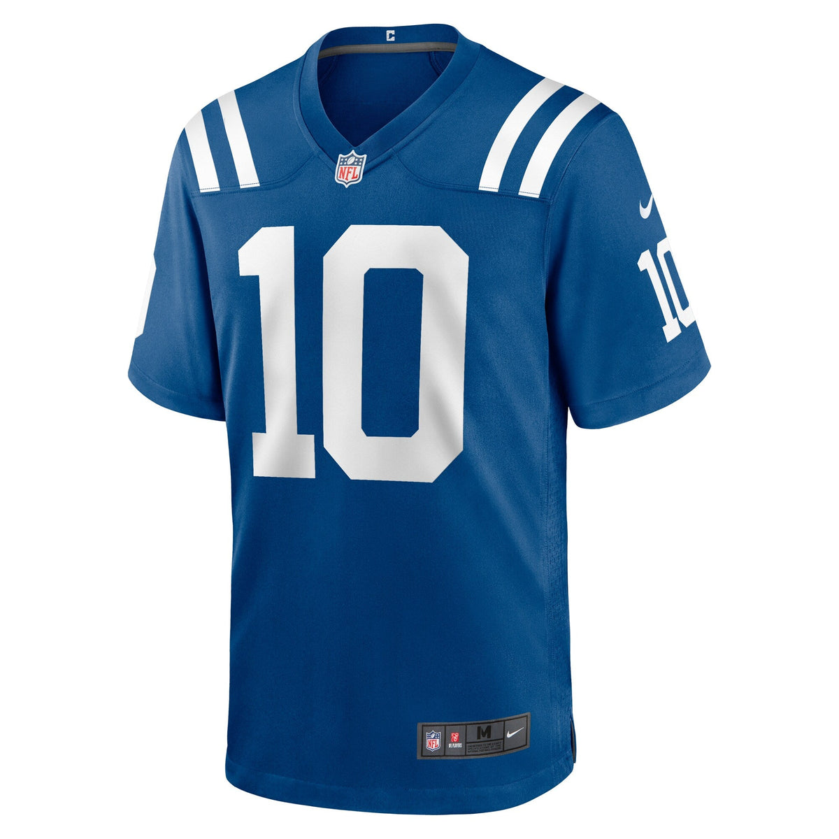 Adonai Mitchell Indianapolis Colts Nike 2024 NFL Draft Game Jersey - Royal football jersey product view 2